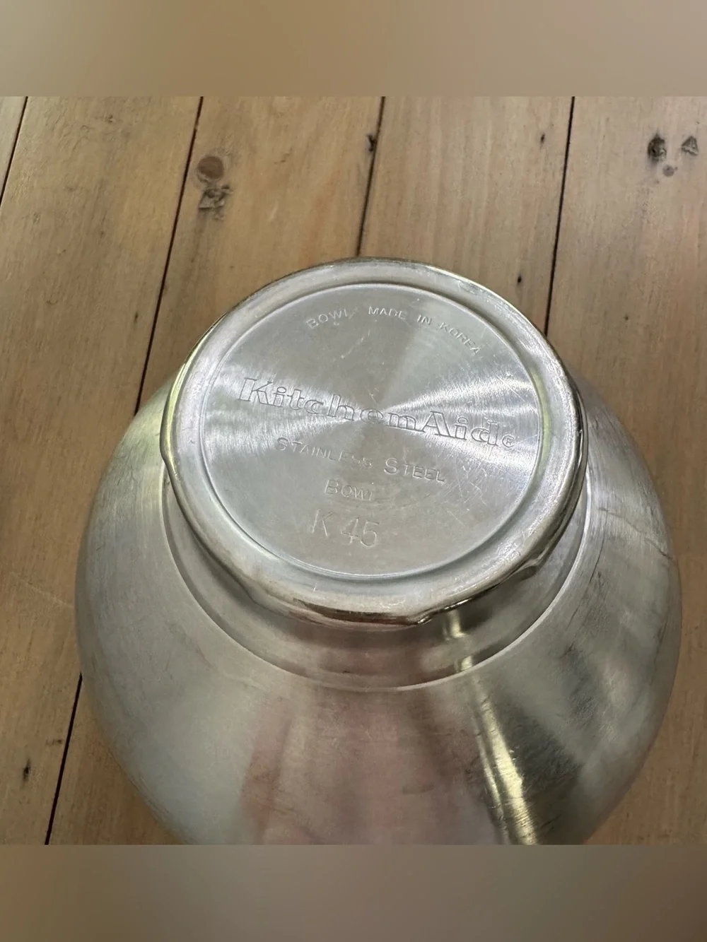 KitchenAid K45 Stainless Steel Stand Mixer Mixing Bowl Replacement